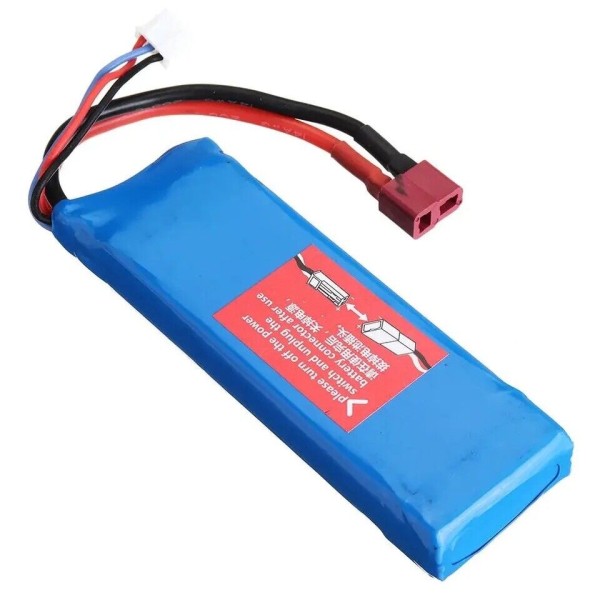 s-idee® 18650 2S 7.4V 2200mAh Power LiPo Akku für RC Fahrzeuge 1:10 104016 104018 104019