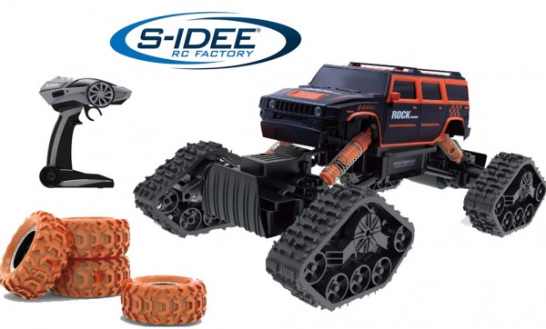 s-idee® HB-LD1403 1:14 Off-Road Crawler Rally-Car mit 2,4 GHz 4WD