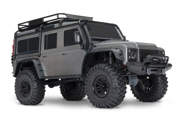 TRAXXAS TRX-4 LR Defender silber 1/10 Crawler RTR Brushed, ohne Akku und Ladegerät 