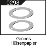 104009-0298 Grünes Hülsenpapier / Dichtpapier