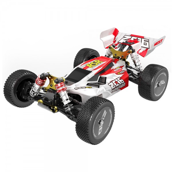 s-idee® WL 144001 rot 1:14 Off-Road RC-Buggy ferngesteuertes Auto mit 2,4 GHz