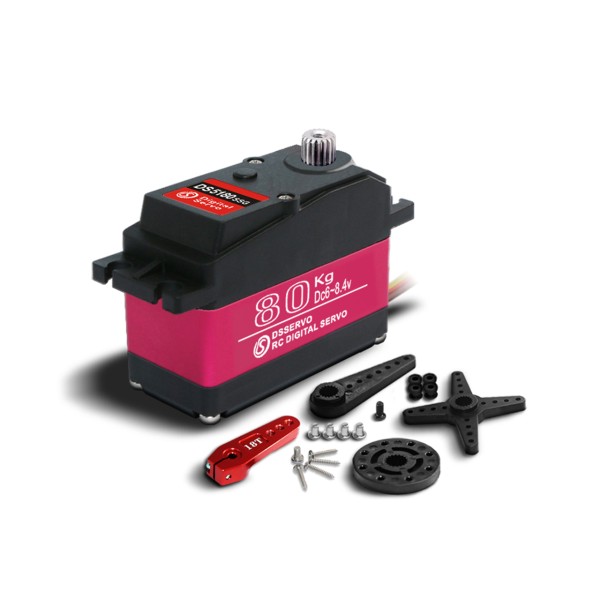 DSSERVO DS5180 Digital 105KG/0.19sec@8.4V 65 × 30 × 48mm