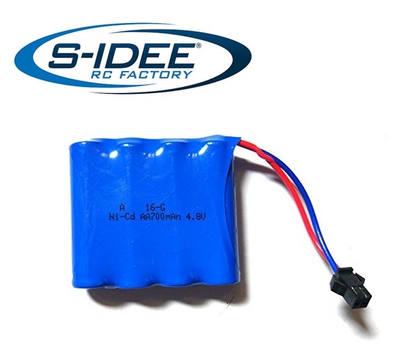 s-idee® Ersatzakku 4.8V 700 mAh Zubehör Ersatzteil für RC-Modell P1801 18132