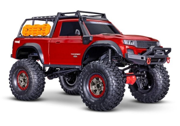 NEU TRAXXAS TRX-4 Sport High Trail m-rot 1/10 Scale-Crawler RTR Brushed, ohne Akku und Ladegerät