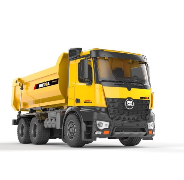 s-idee® S1582 Rc Dump Truck Vollmetall 1:14 Lkw 10 Kanal Kipplader Huina 1582