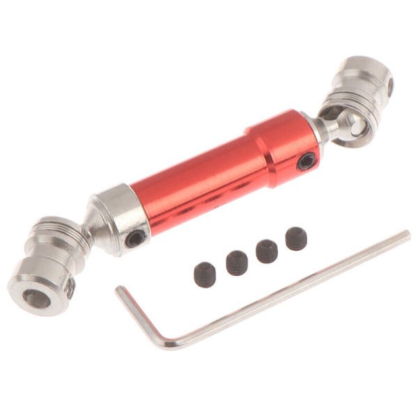 s-idee® 12428 Hinterachskardanwelle/Antriebswelle Metall Rot