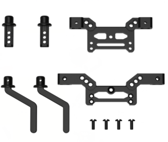 s-idee® Karosseriehalter/Dämpferbrücken Vorne & Hinten für SG1606/1608 1605-008