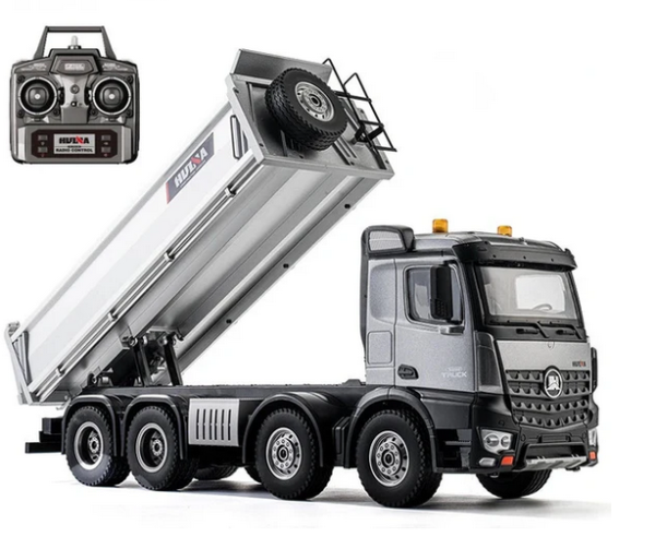 s-idee® S1536 Pro Rc Dump Truck 1:18 Lkw 12 Kanal Kipplader Huina 1536 Pro ferngesteuert Kipper