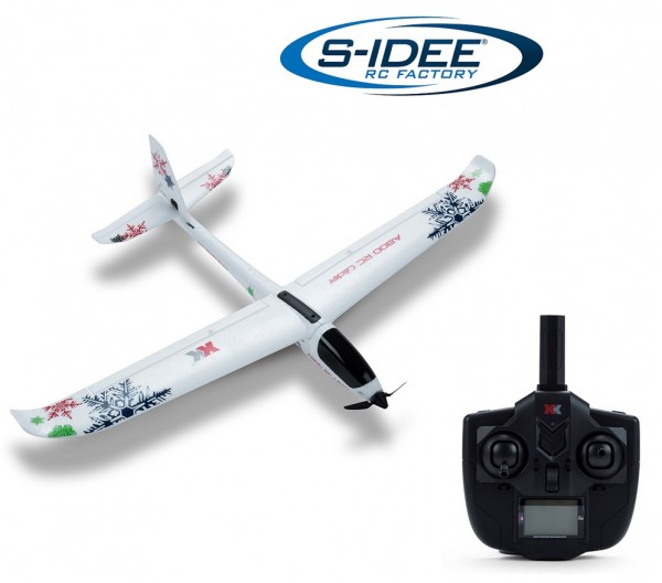 s-idee® XK A800 Flugzeug RC ferngesteuerter Flieger mit 2.4 Ghz