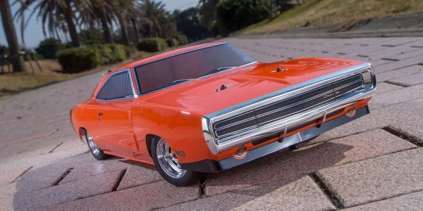 Kyosho Fazer MK2 (L) Dodge Charger 1970 Orange 1:10 Readyset
