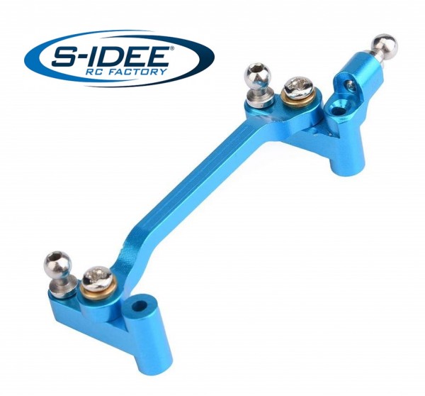 s-idee® Aluminium Lenkzylinder Montageblock Zubehör Ersatzteil für RC-Modell A959 A959-A A959-B A979