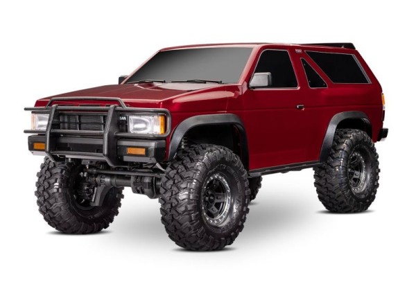 TRAXXAS TRX-4 Nissan Pathfinder / Terrano rot 1/10 RTR Brushed, Clipless, ohne Akku und Ladegerät