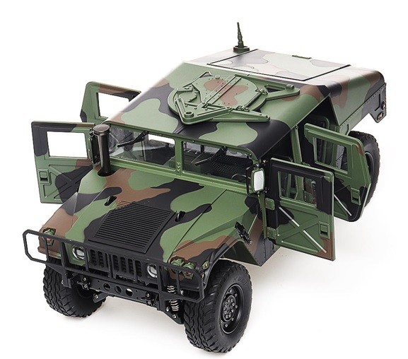 s-idee® HG P408 Militrary inkl. Akku, Ladegerät RC 1/10 2.4G 4WD 16CH 30 km/h Rc Model C