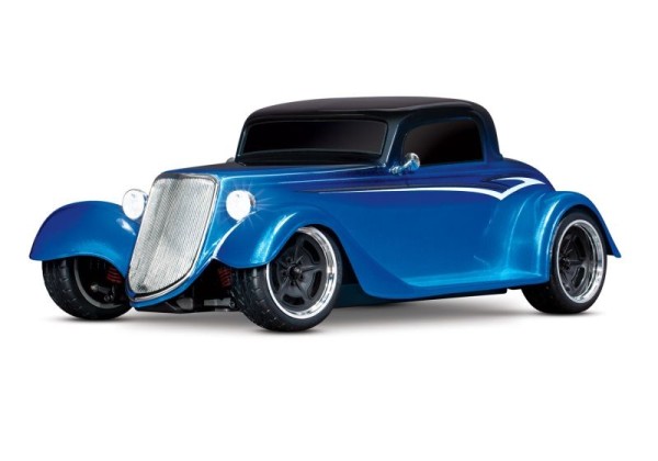 TRAXXAS 4Tec 3.0 Factory Five 33 HotRod blau 1/10 Coupe RTR FJ23 Brushed, ohne Akku und Ladegerät