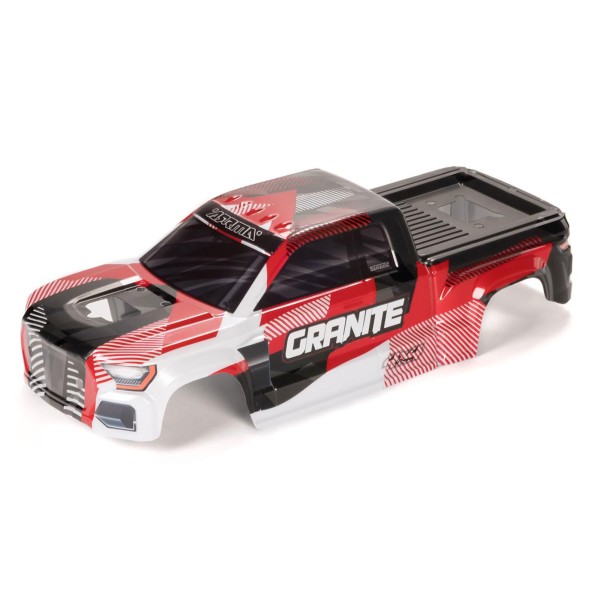GRANITE Clipless Painted Decaled Trimmed Body, Red