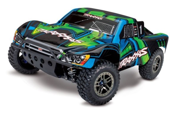 TRAXXAS Slash 4x4 VXL Ultimate grün 1/10 SC RTR Brushless, ohne Akku und Ladegerät