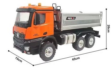 s-idee® S1598 Rc Dump Truck 1:14 Lkw 14 Kanal Kipplader Huina 1598 ferngesteuert Kipper