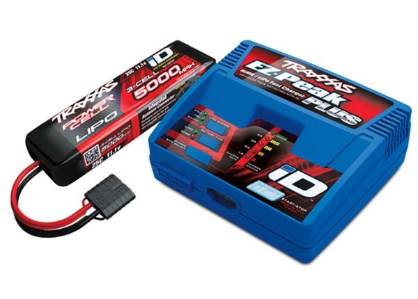 EZ-Peak Plus Schnell-Lader 4A & LiPo 5000mAh 3S 25C Set