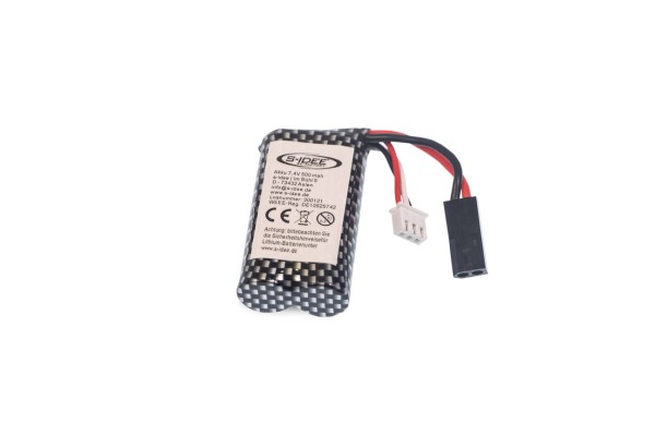 s-idee® Ersatzakku 7,4V 500 mah Zubehör Ersatzteil für RC-Modell 9137 9138 9130 9136