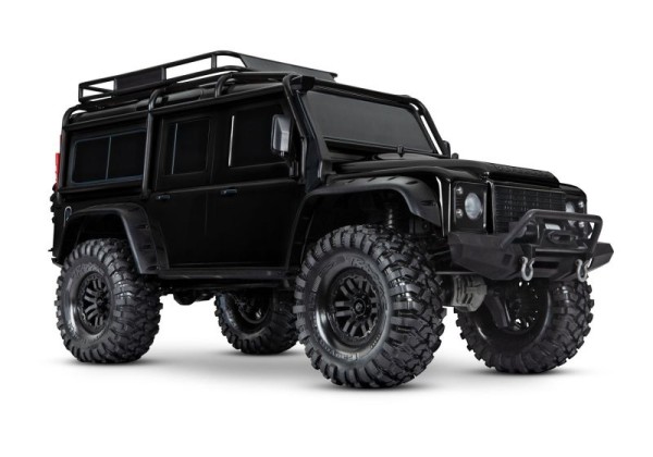 TRAXXAS TRX-4 LR Defender 4x4 schwarz RTR o. Akku/Lader 1/10 4WD Scale-Crawler Brushed 