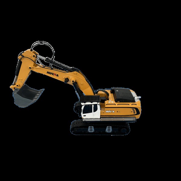 s-idee® Vollmetall Bagger Huina 1599 1:14 23 Kanal mit Sound Huina 599 Metallbagger