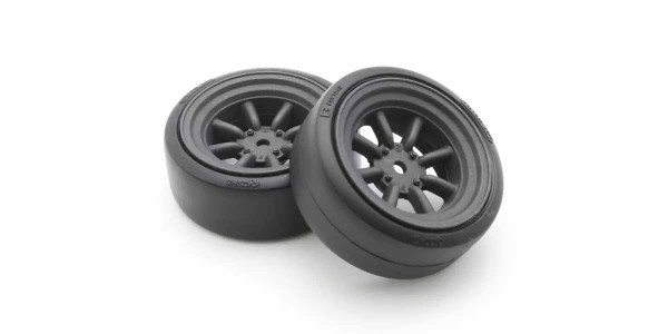 Verklebte Reifen D-Tyres 8S Watanabe Wheel 1:10 Kyosho Fazer FZD2 (2)