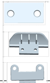 Stoßstange/Bumper Passend für 184016 WL Toys