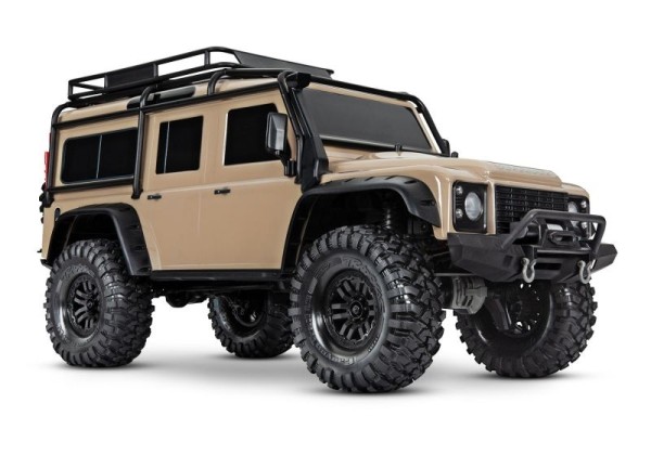 TRAXXAS TRX-4 LR Defender sand 1/10 Crawler RTR Brushed, ohne Akku und Ladegerät