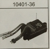 s-idee® 10401-36 Zubehör Ersatzteil Regler Fahrtenregler /ESC für RC-Modell HS10422/3