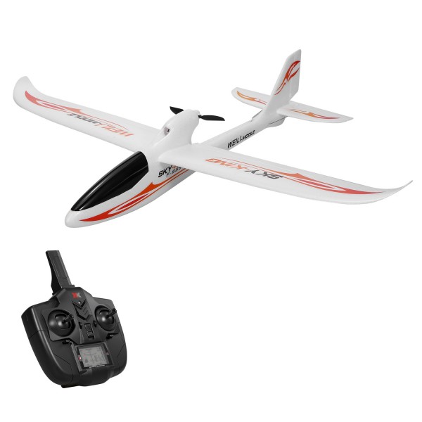 s-idee® 01654 Flugzeug F959S Sky King ferngesteuert mit 2.4 Ghz Technik mit Lipo Akku