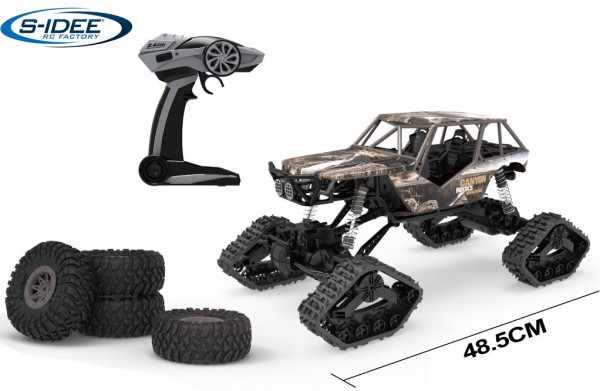 s-idee® HB-LD1001 1:10 Off-Road Crawler Rally-Car mit 2,4 GHz 4WD