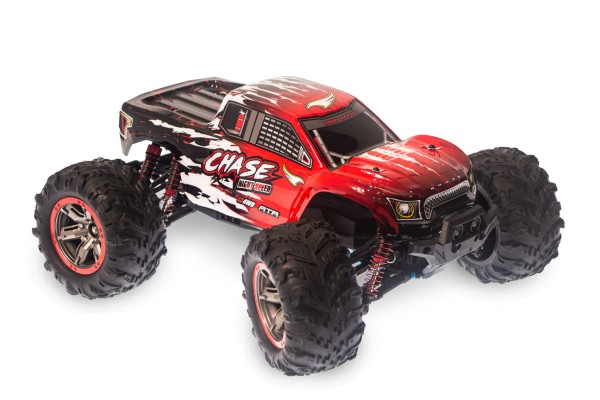 s-idee® S9523 RC Monstertruck 1:10 mit 2,4 GHz 50 km/h schnell mit zwei Motoren