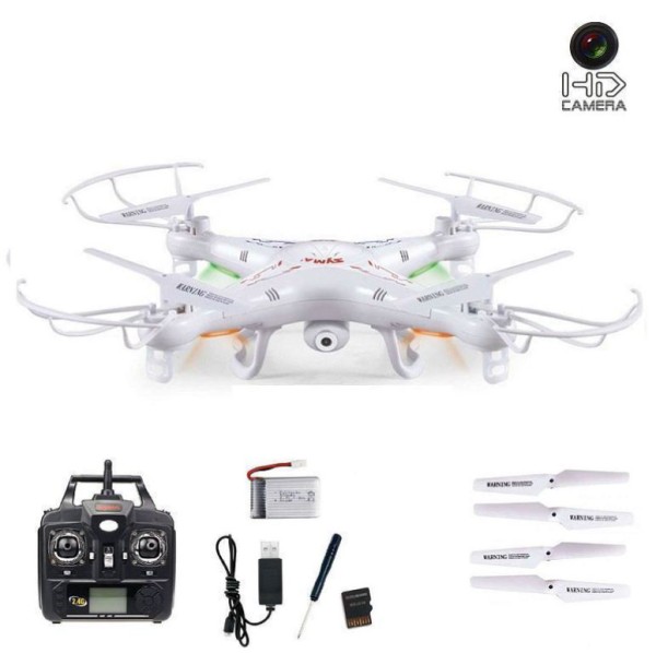 s-idee 01541 Quadrocopter X5C Forscher Syma X5C HD Kamera mit Tonaufzeichnung mit Motor-Stopp-Funkti