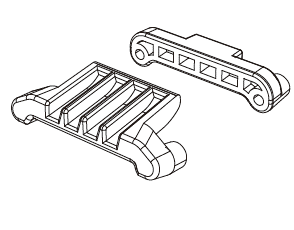 s-idee® 16280 Halterung V+H für MJX 16207 16208 16209 16210 H16 H16H H16E H16P