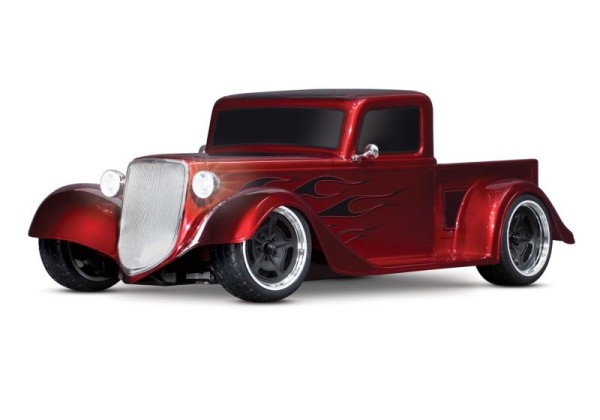 TRAXXAS 4Tec 3.0 Factory Five 35 HotRod Rot 1/10 Coupe RTR FJ23 Brushed, ohne Akku und Ladegerät-