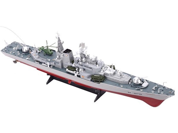 s-idee® 20004 Rc Kriegsschiff 2879 ferngesteuertes Boot Zerstörer Smasher XXL RC ferngesteuertes Sch