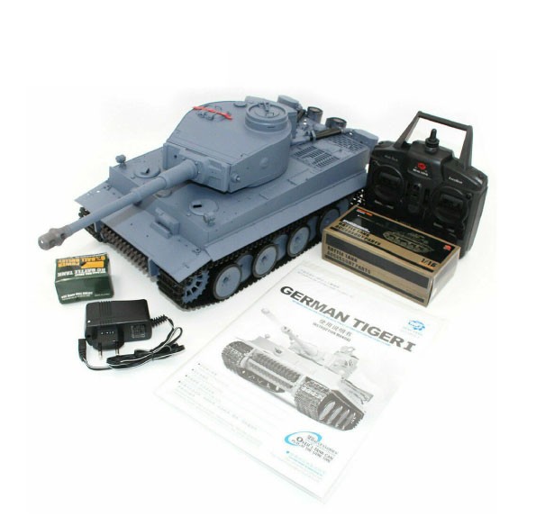 s-idee® 3818-1 Upgrade Version German Tiger Panzer RC Heavy Tank 1:16