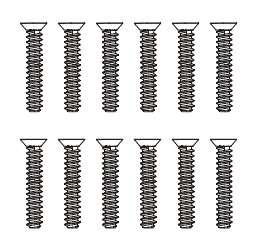 s-idee® M23124 Schrauben für MJX 16207 16208 16209 16210 H16 H16H H16E H16P