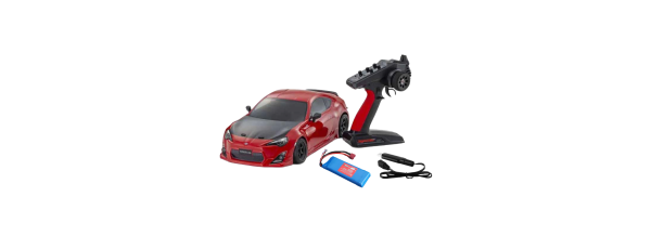 K.34502T1B Kyosho Fazer D2 Toyota 86 GT Tuned Ver. Red 1:10 Drift Readyset mit 2S Lipo Akku