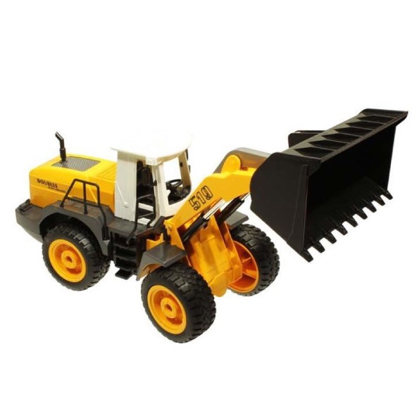 s-idee® E519-003 RC Radlader 1:20 mit 2,4 GHz schwenkbarer Schaufel ferngesteuert