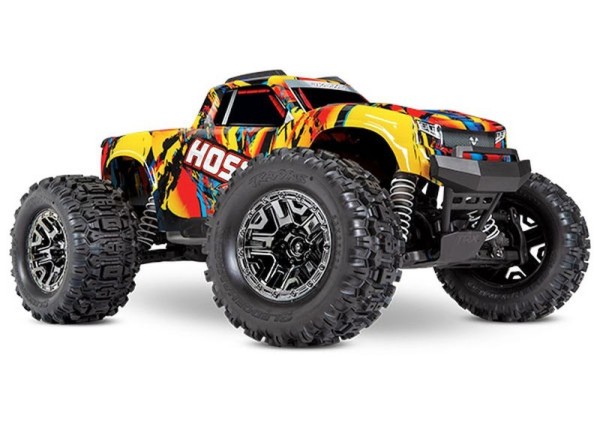 TRAXXAS HOSS 4x4 VXL Solar-Flare 1/10 Monster-Truck RTR Brushless, ohne Akku und Ladegerät