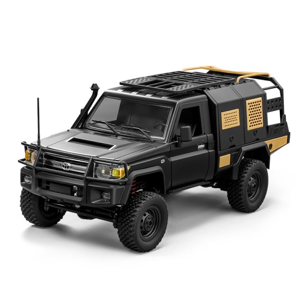 s-idee® MN-82S Supertourer black / Toyota LC79 Offroad Truck 1:16 Geländewagen ferngesteuert 2,4 GHz