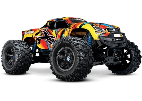 TRAXXAS X-Maxx 4x4 VXL Solar-Flare 1/7 Monster-Truck RTR Brushless, ohne Akku und Ladegerät