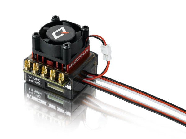 QuicRun 10BL60 60A Sensored Regler 2-3s