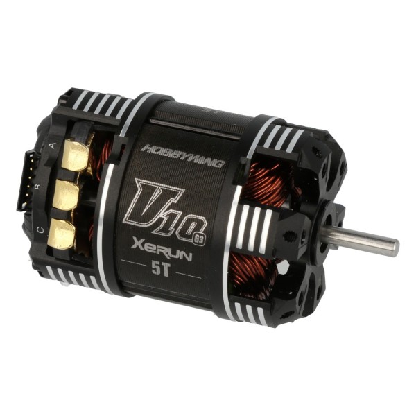 Xerun V10 Brushless Motor G3 6500kV (2s) 5T Sensored für 1:1