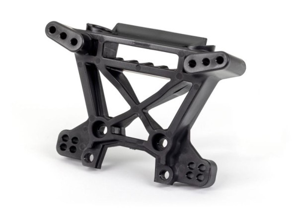Extreme Heavy Duty Dämpferbrücke schwarz vorne ( RUSTLER,HOSS,SLASH)