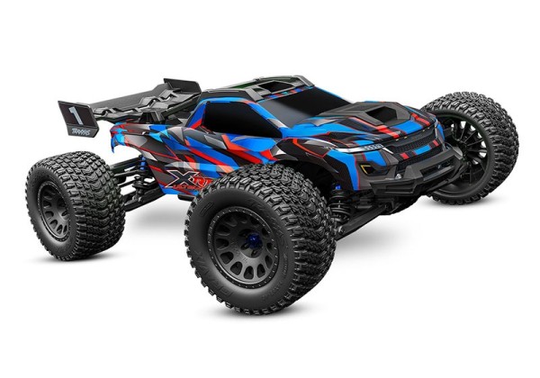 TRX78097-4-BLUEX TRAXXAS XRT ULTIMATE 4x4 VXL blauX 1/7 Stadium-Truck Brushless, ohne Akku und Lader