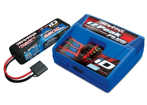 EZ-Peak Plus Schnell-Lader 4A & LiPo 5800mAh 2s 25C Set