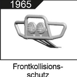 104009-1965 Frontstoßstange Prallschutz