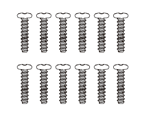 s-idee® M2384 Schrauben für MJX 16207 16208 16209 16210 H16 H16H H16E H16P